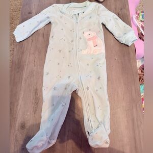 Cozy Blue Starry Kids One Piece 9m